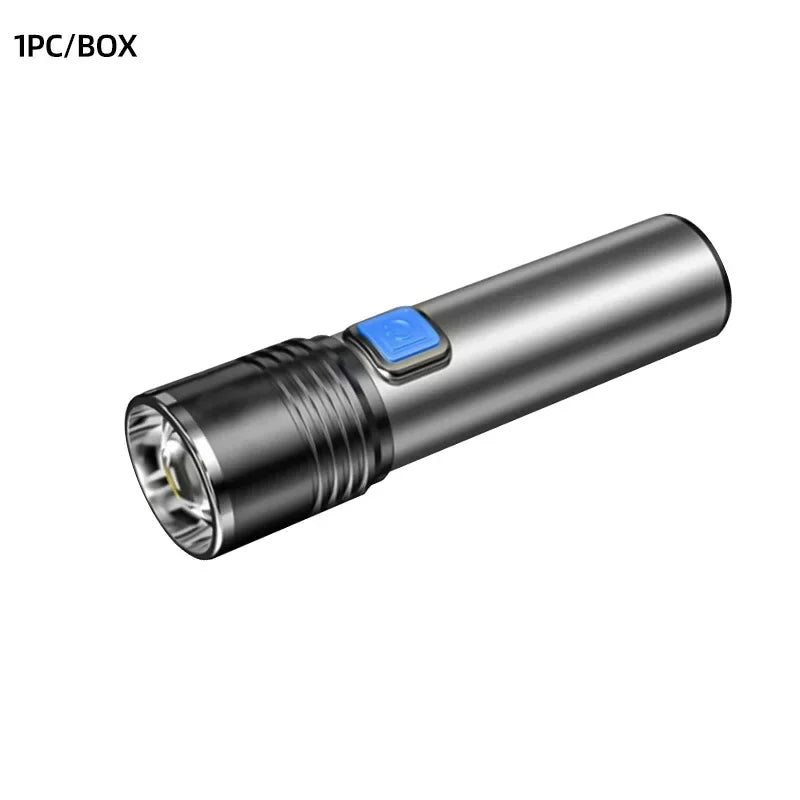 395nm UV Flashlight Blacklight Zoomable USB Rechargeable UV Light Ultraviolet Flashlight for Pet Urine Detection Resin Curing