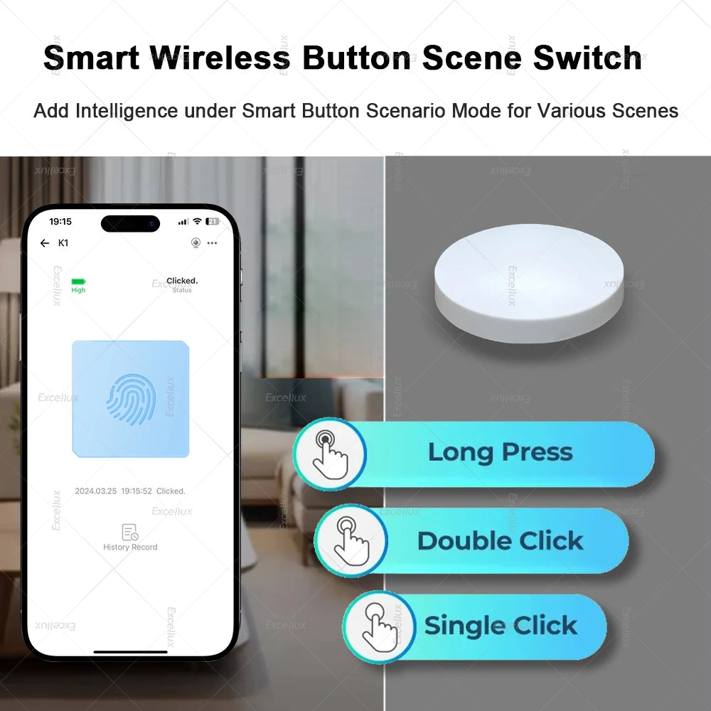 Zigbee 3.0 Wireless Scene Button - Pack Options