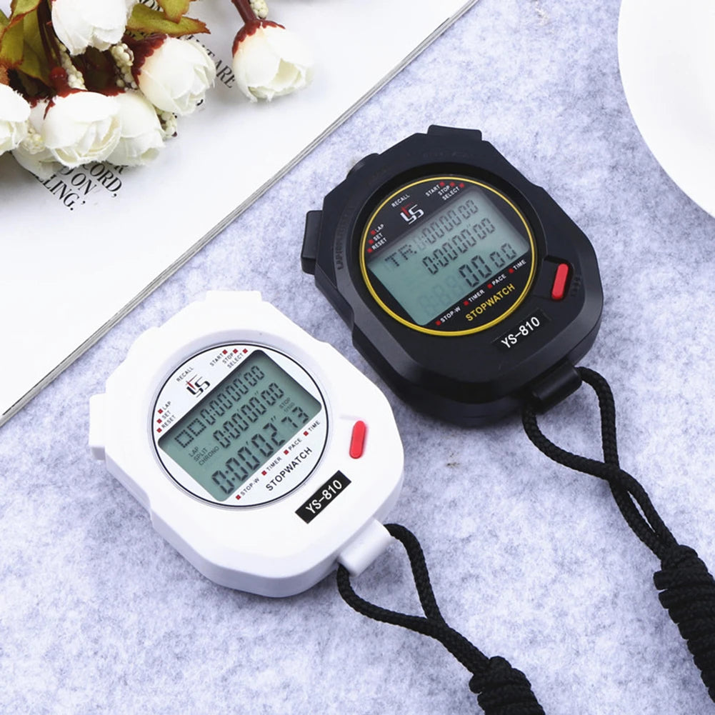 Digitale handstopwatch, verschillende modellen