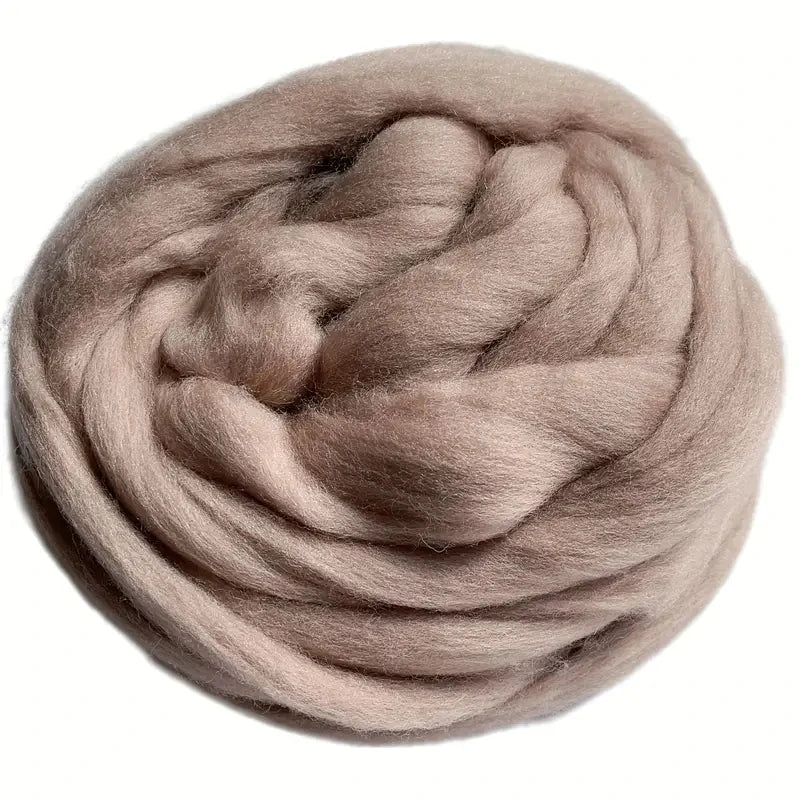 Wool Roving for Felting and Spinning, 100 g