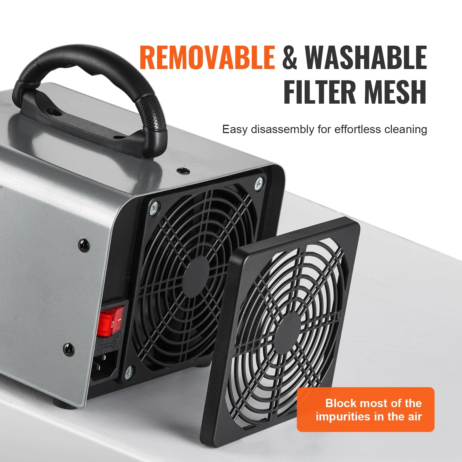 Ozone Generator Air Purifier 12000–36000mg/h Odor Remover