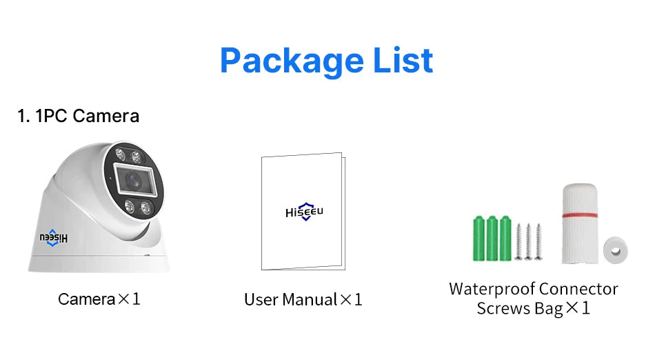 4K PoE Dome Security Camera with Face Detection