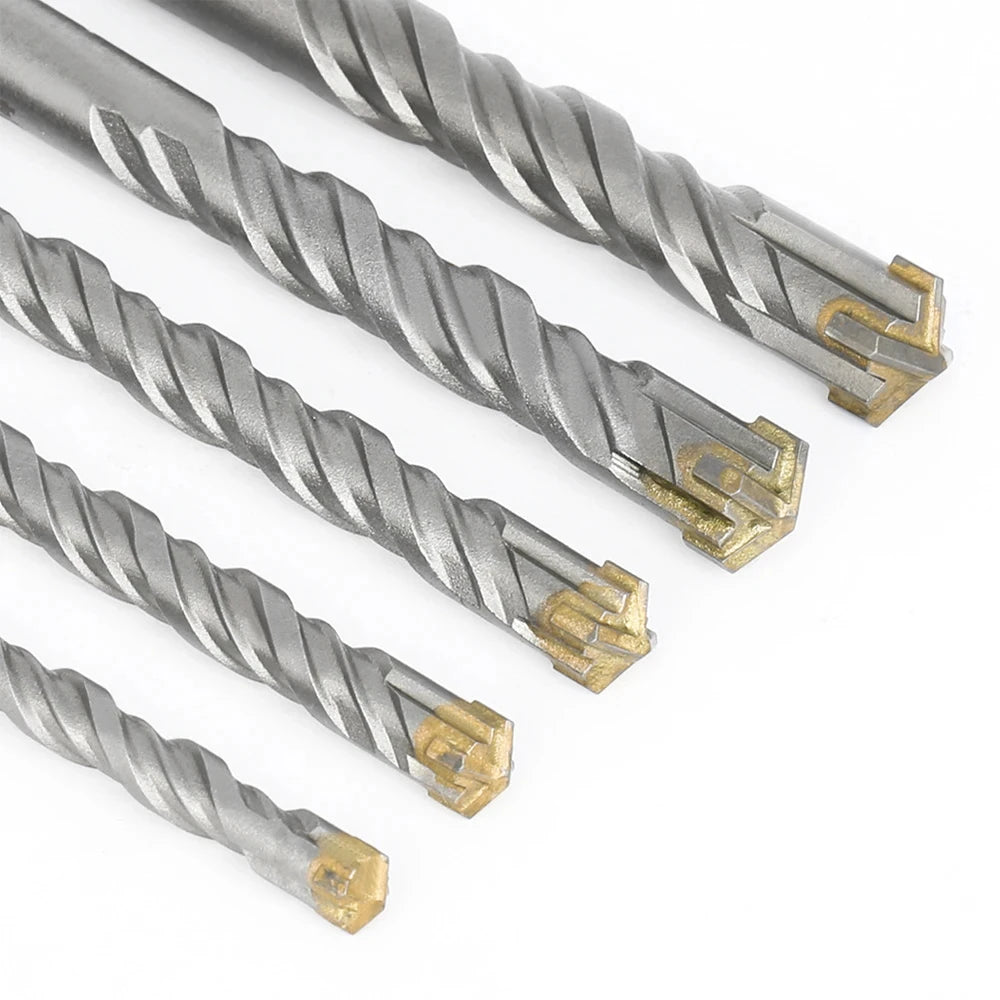 Siebenteiliges Betonbohrer-Set, 160 mm