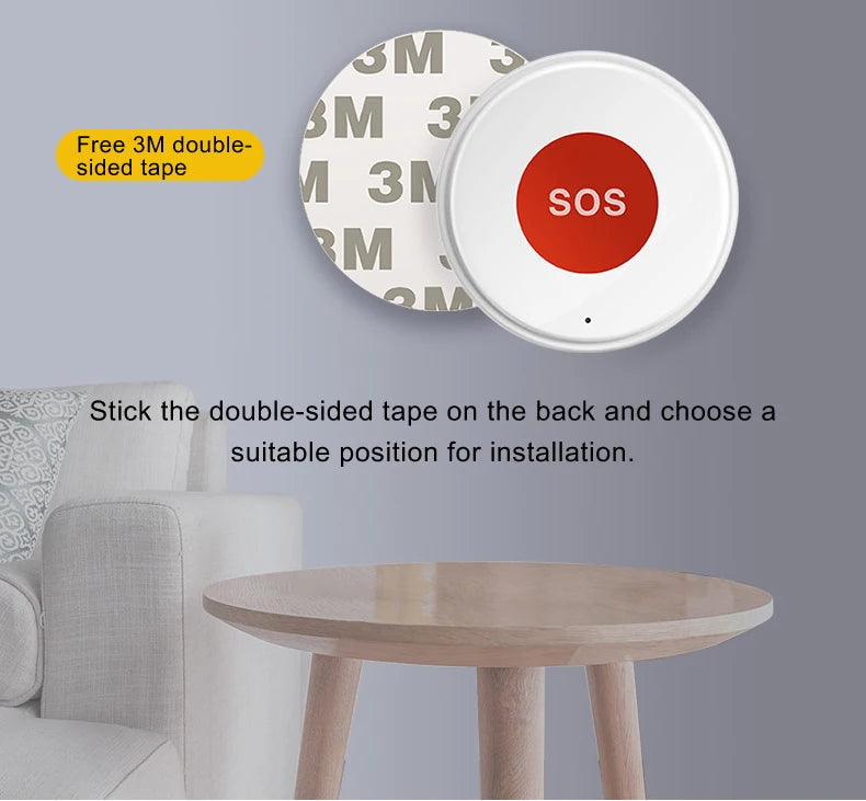 Tuya Wi-Fi SOS Button - Pack Options