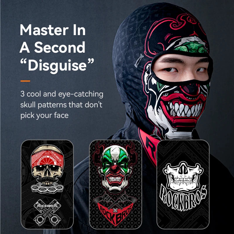 Breathable UV Protection Balaclava Face Mask for Cycling & Riding