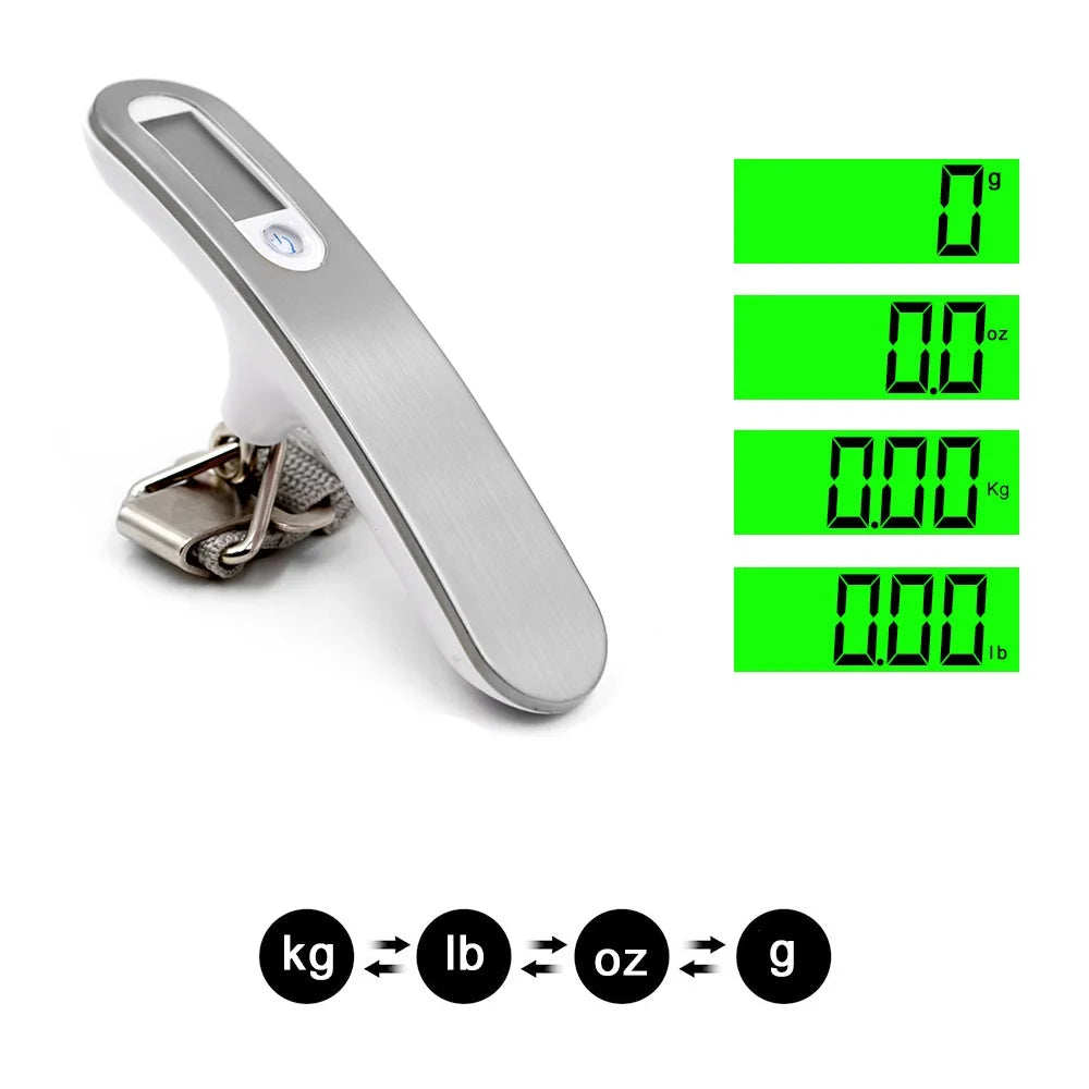 Digital Luggage Scale - 50 kg Capacity