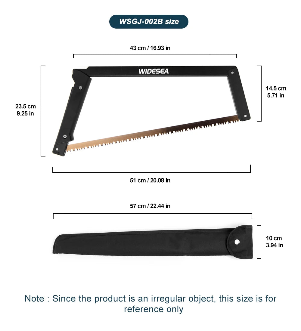 Folding Hand Saw for Camping and Tree Pruning