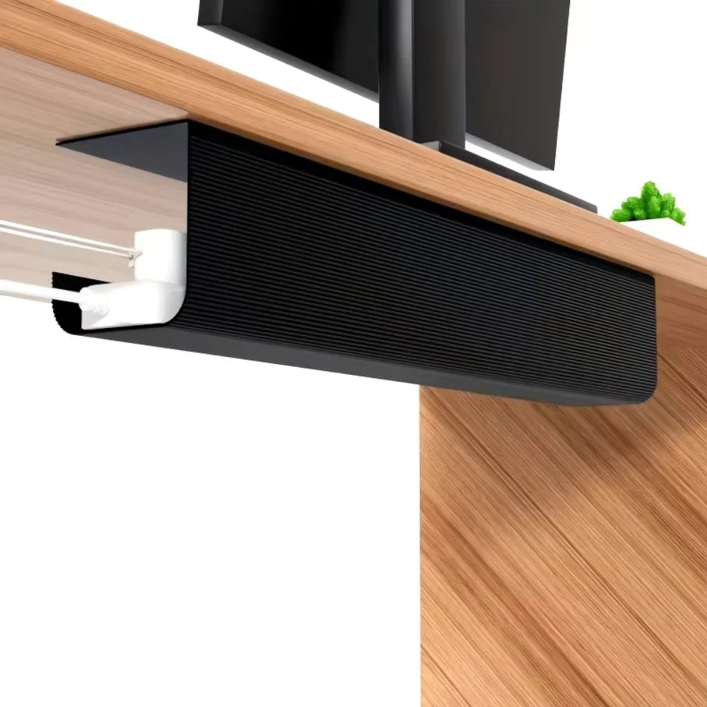 Adhesive Under-Desk Cable Tray