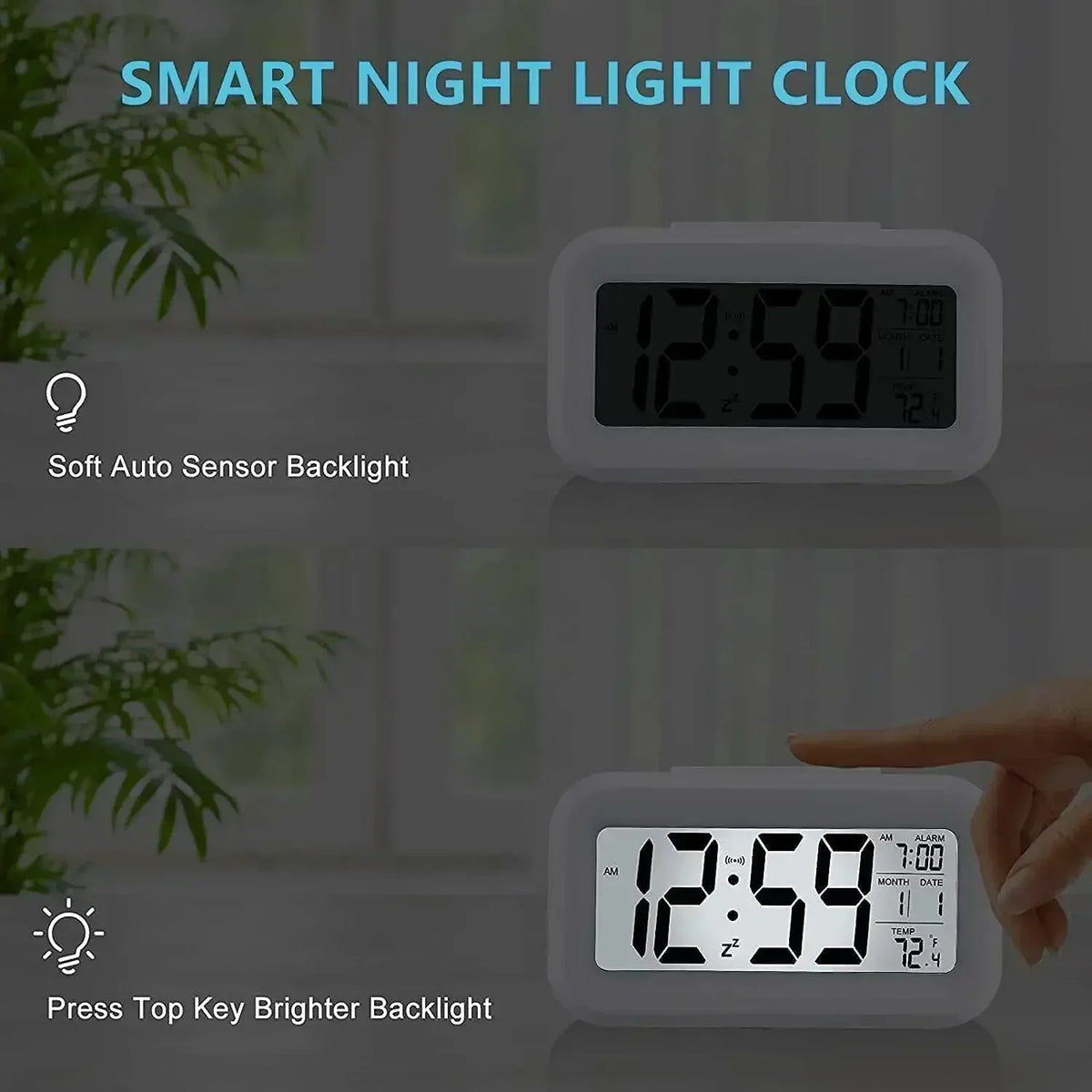Mini Alarm Clock with Countdown Timer