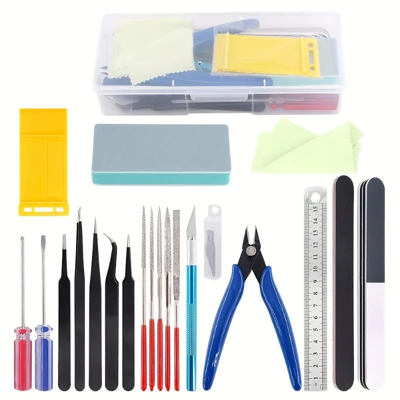 Beginner Model-Building Tool Set with Case
