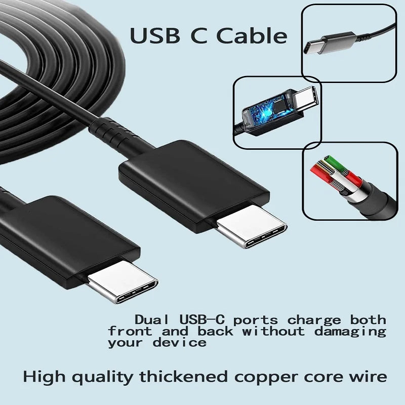 25 W USB-C Wall Charger - Cable and Multipack Options