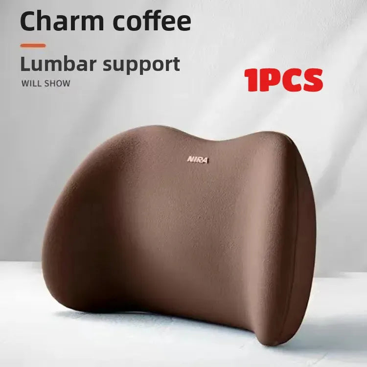 Options de coussin pour appuie-tête et soutien lombaire de voiture