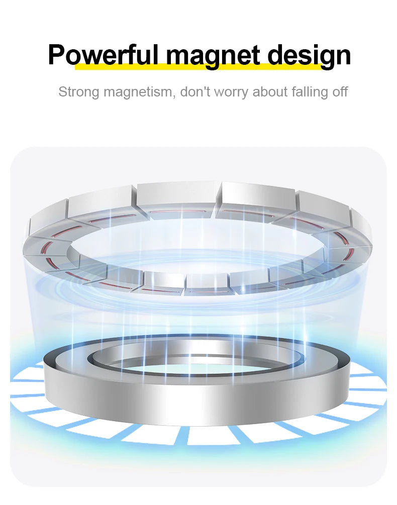 TELESIN Magnetic Selfie Stick Tripod with Remote For Cellphone For iPhone 16 15 14 13 12 Pro Max For HUAWEI XIAOMI SAMSUNG