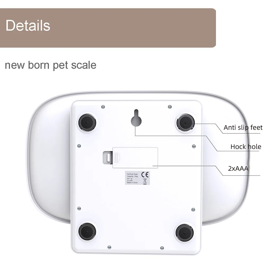 High Precision Digital Pet Scale