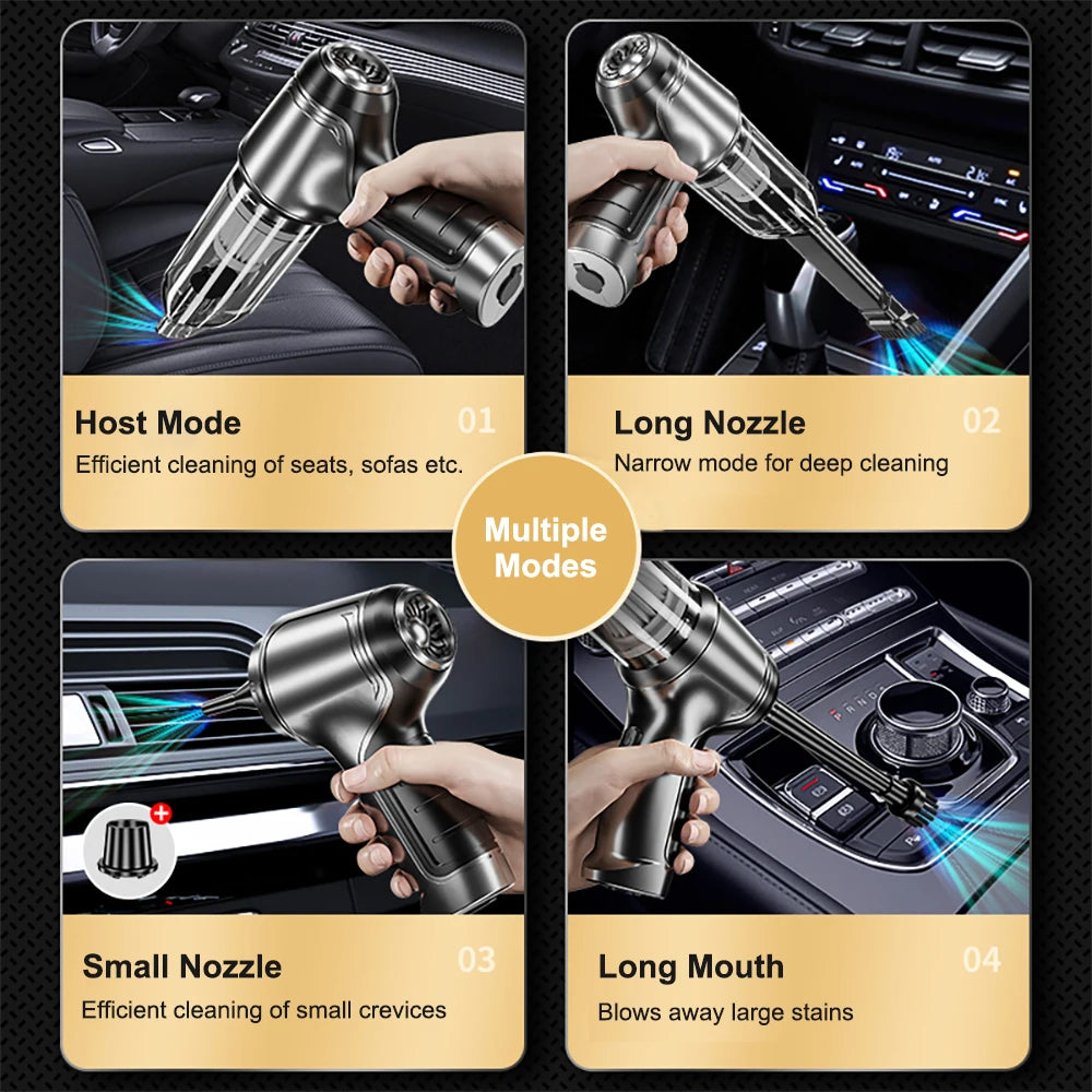 Cordless Handheld Car Vacuum and Blower