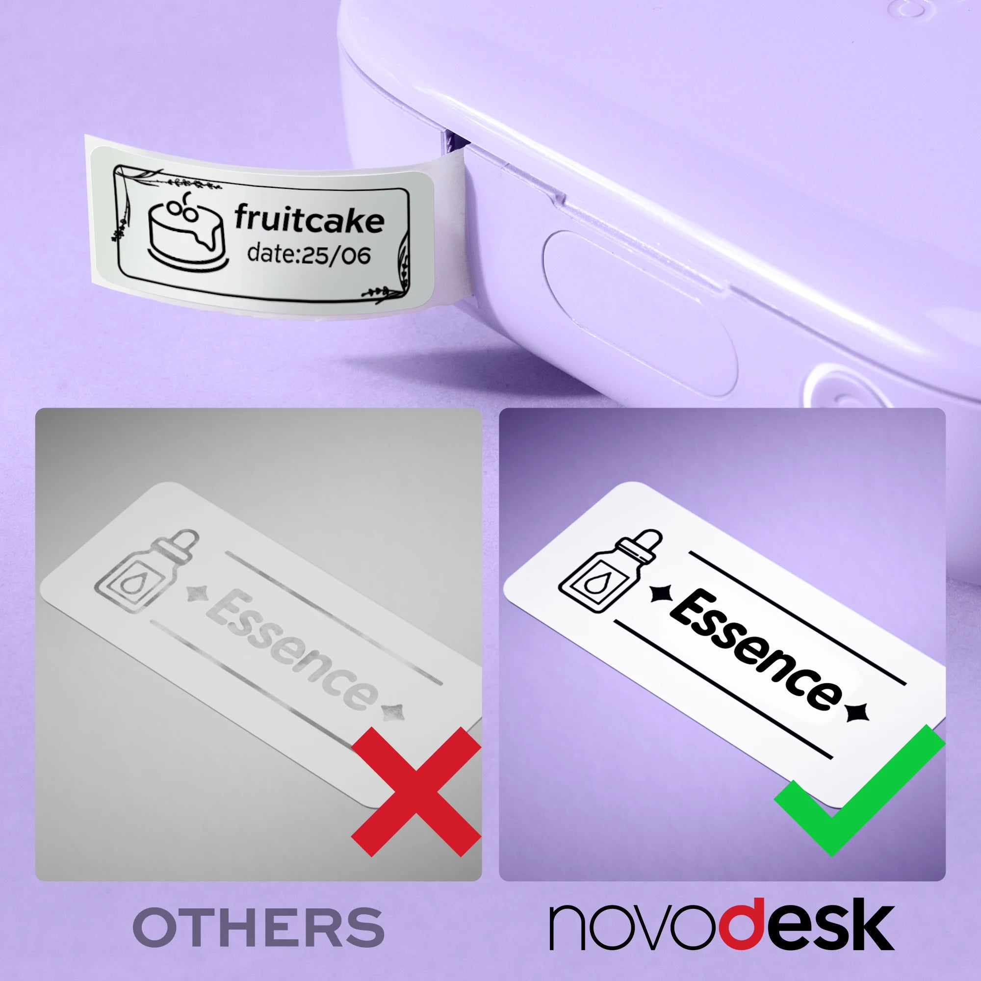 Prenosný Bluetooth štítkovač pre organizáciu doma a v kancelárii