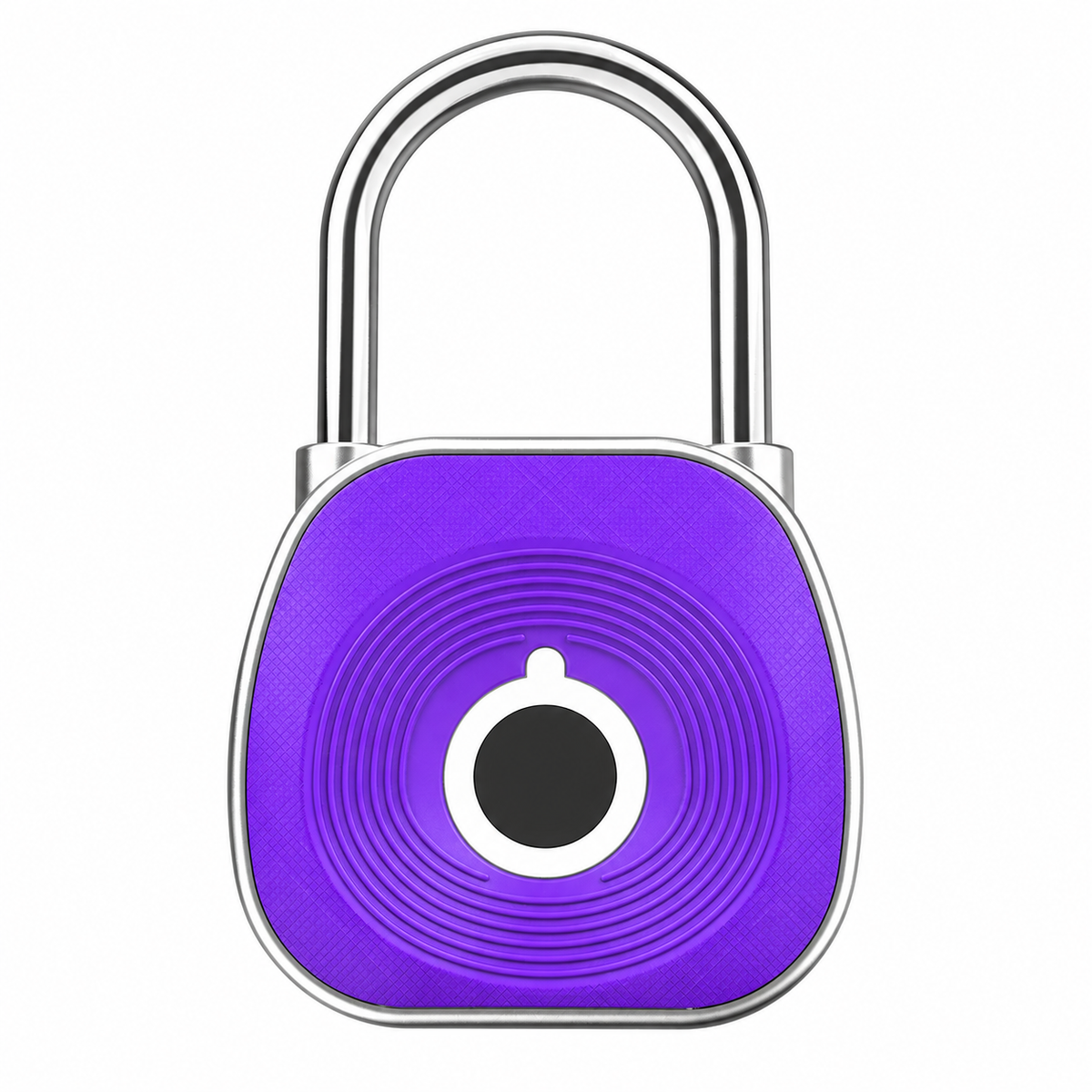 V8 Fingerprint Padlock, USB-C Rechargeable, 20-Print Memory