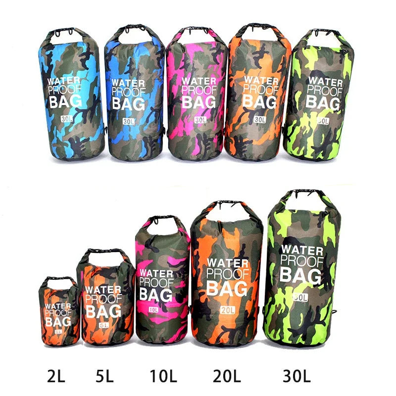 Sacca asciutta a roll-top in PVC - opzioni da 2L a 30L