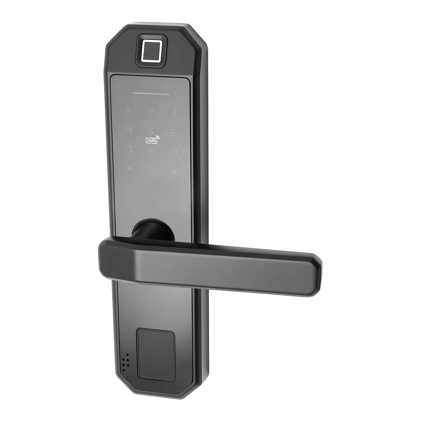 Cerradura inteligente para puerta con 5 métodos de desbloqueo para hogar y oficina