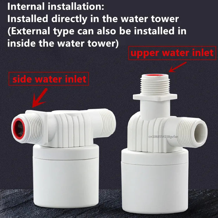 Automatic Water-Level Float Valve - Thread Options