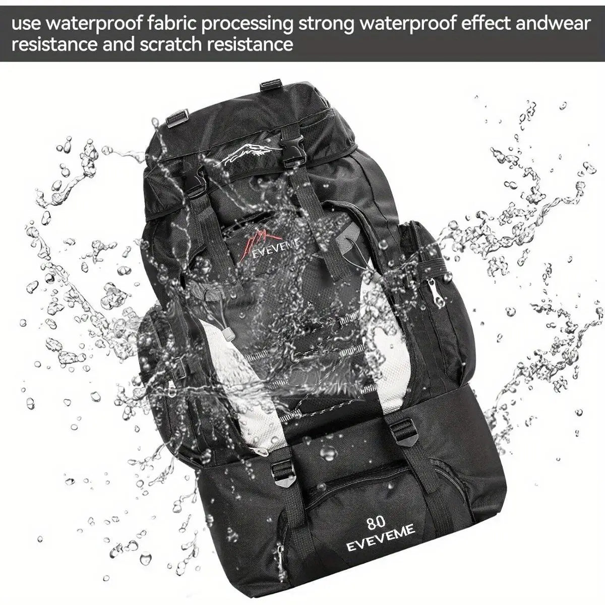 70L Outdoor Sports Backpack for Hiking, Camping and Travel