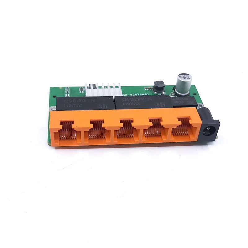 5- of 8-poorts gigabit-ethernet-switchkaart