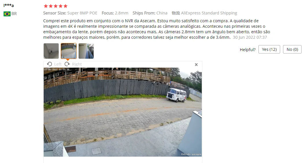 New 4K 8MP IP Camera Audio Outdoor POE H.265 Onvif Wide Angle 2.8mm AI Color Night Vision Home CCTV Video Surveillance Security