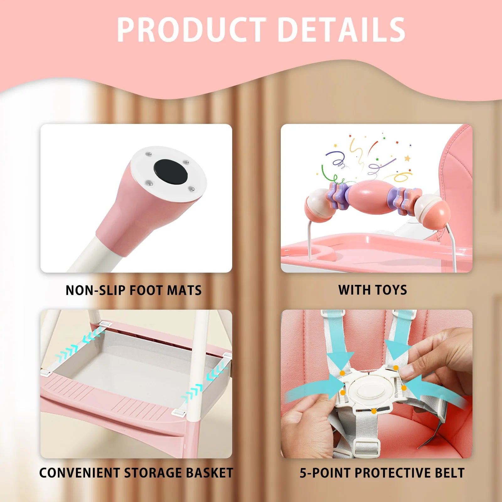 Convertible Baby High Chair