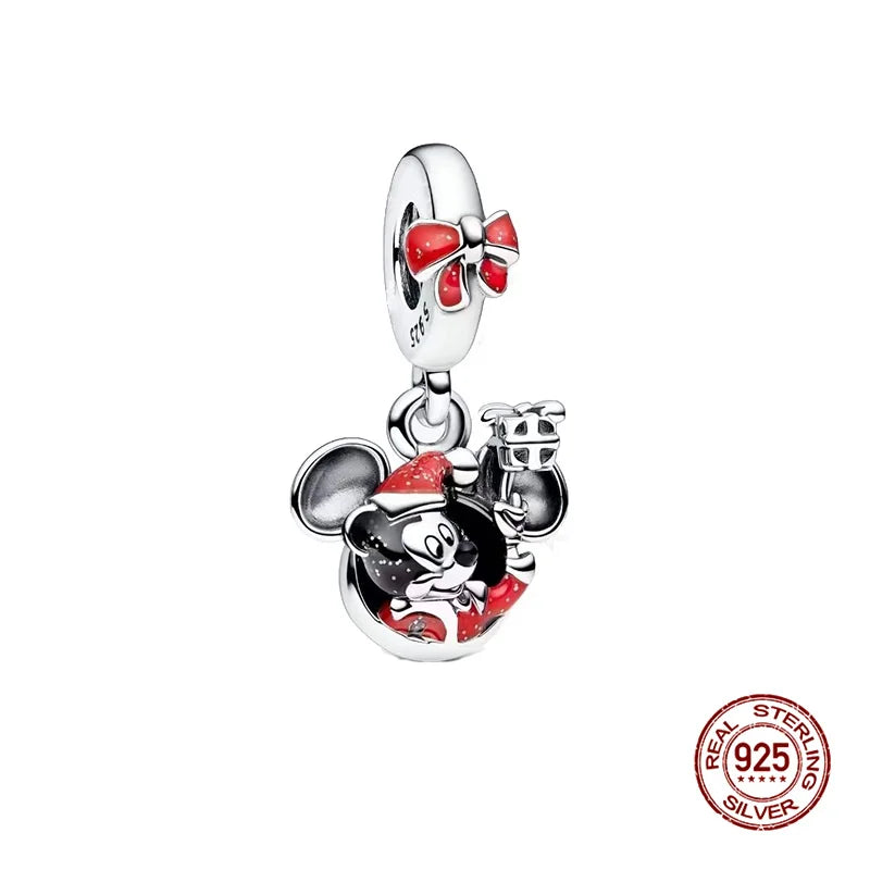 925 Silver Witch Charm Bead for Disney-Inspired Bracelets