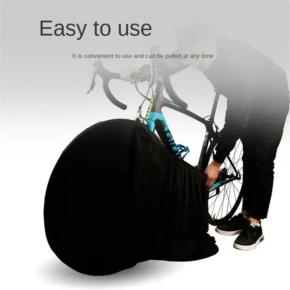 Bicycle Protector Cover MTB Road Cycling Protective Gear Anti Dust Wheels Frame Cover Scratch Proof Storage Bag
