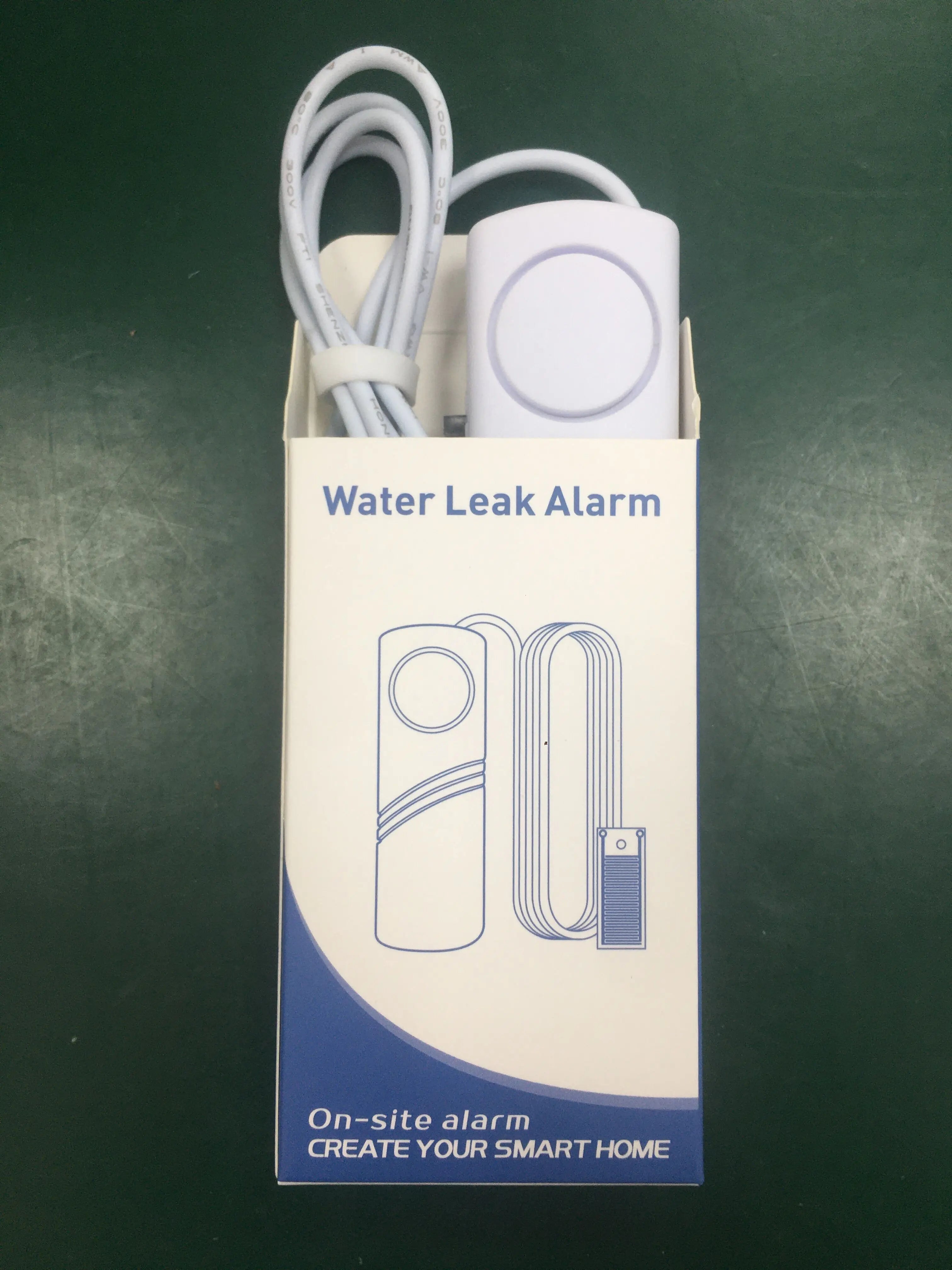 Water Leak Sensor Sound Alarm System Smart Home Automation Water Overflow Level Detector Residential Security Protection