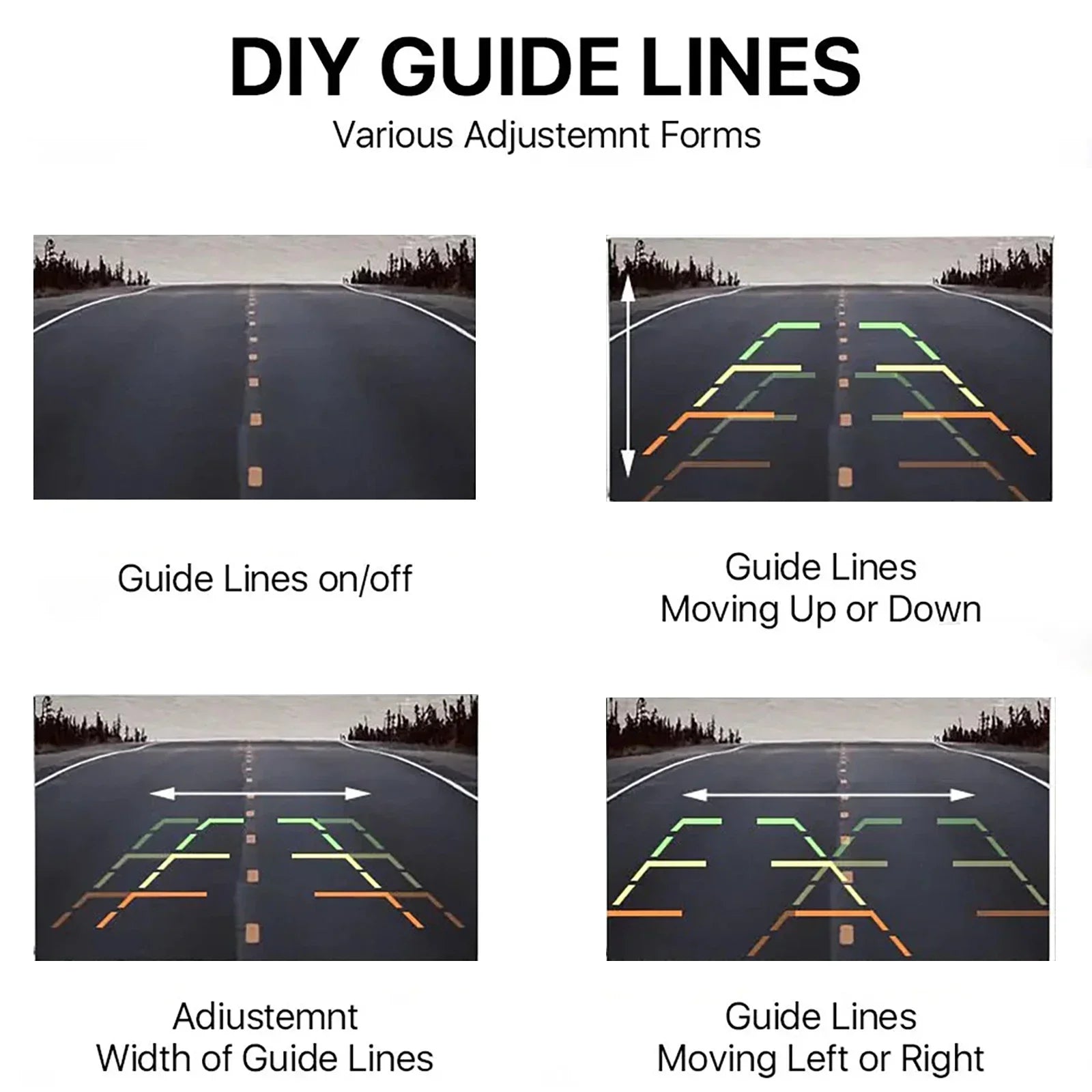 5" Monitor HD Magnetic Solar Wireless Backup Camera 1080P Upgrade Auto on/Off Camera Night Vision Rechargeable Rear View Camera