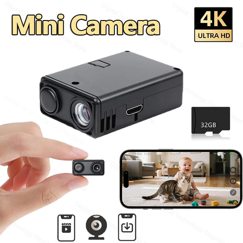 Mini Indoor Wi-Fi Camera with CY365 App and Card Recording