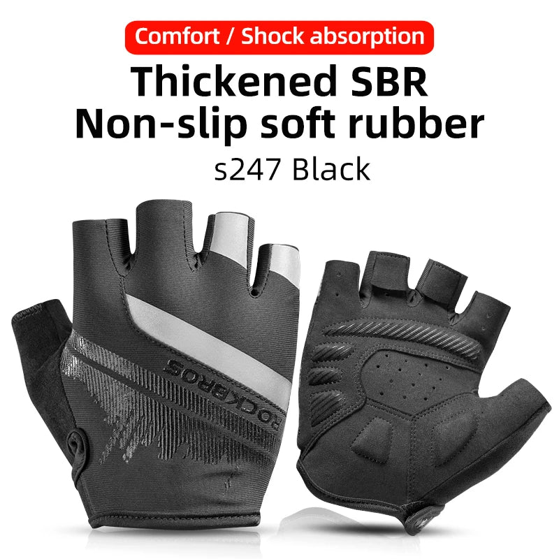 Half Finger Cycling Gloves for Spring and Autumn Riding