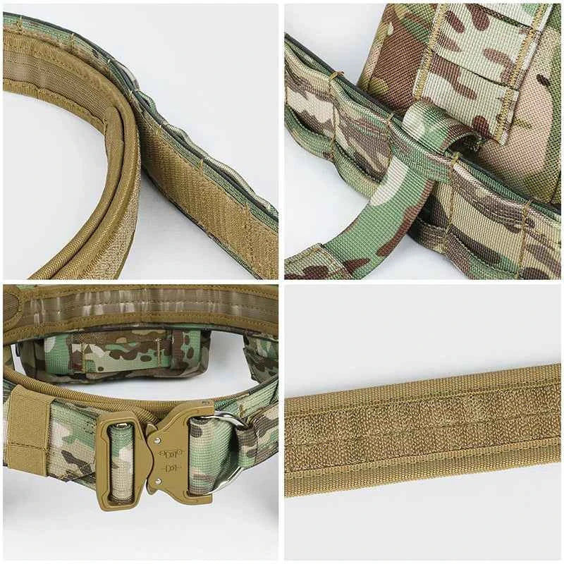Tactical Utility Belt and Pouch Set