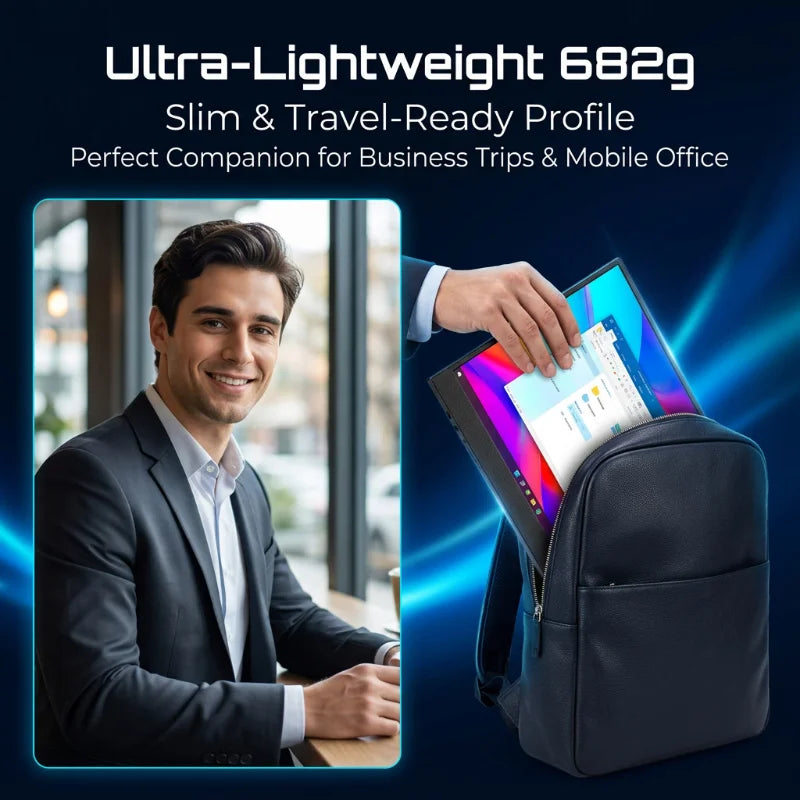 15.6-Inch Full HD USB-C Portable Monitor