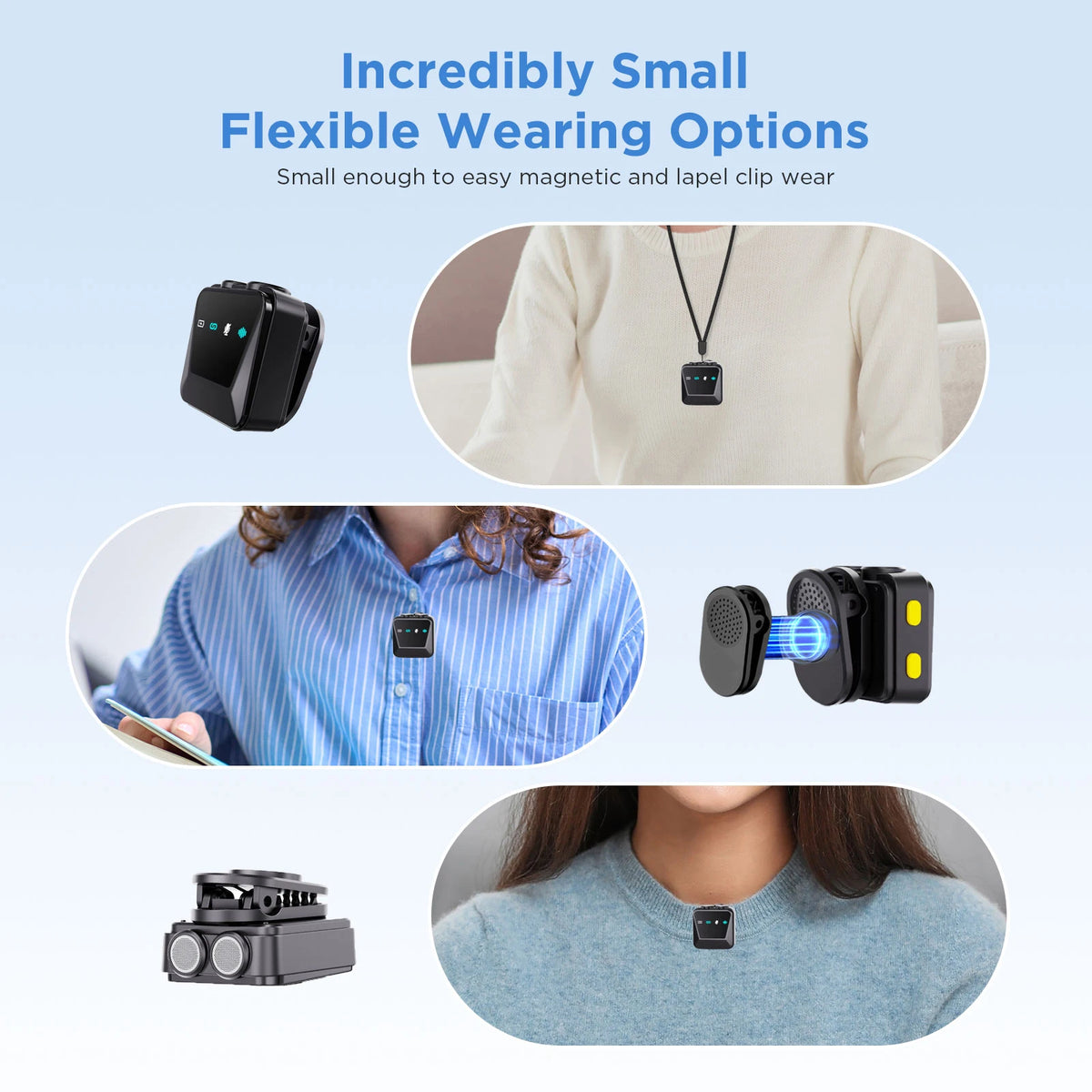 H9 USB-C Wireless Lavalier Microphone with Case