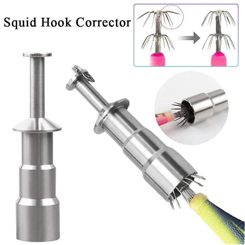 Stainless Steel Squid Hook Corrector