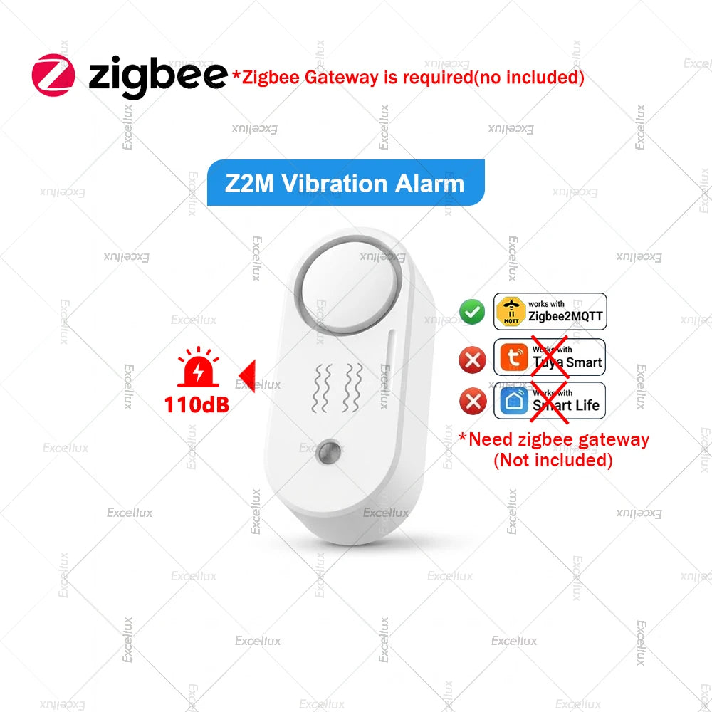 Zigbee Siren Alarm - Standard or Vibration Version