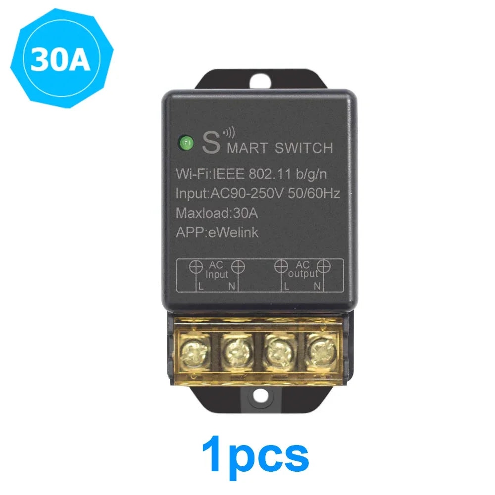 KR2201BY Wi-Fi Relay Switch for eWeLink, Optional Remote