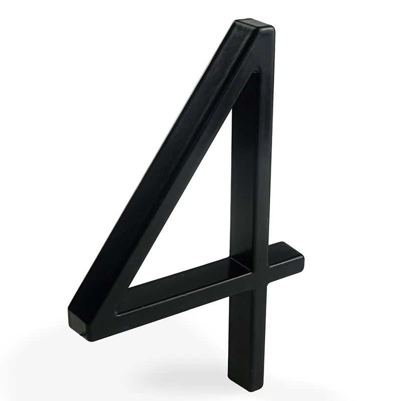 Floating House Number Sign