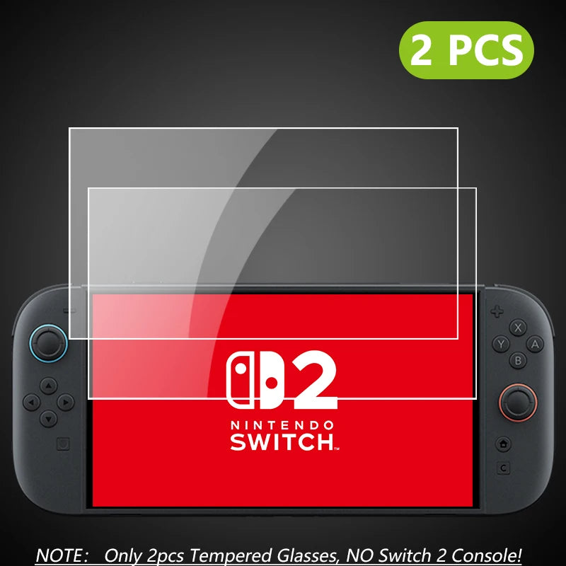 Tempered Glass Screen Protector for Nintendo Switch 2