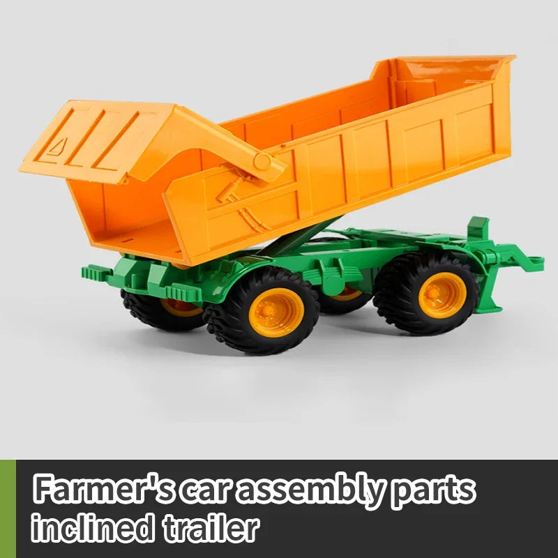 RC Farm Tractor Models & Separate Accessories, 1:24 Range
