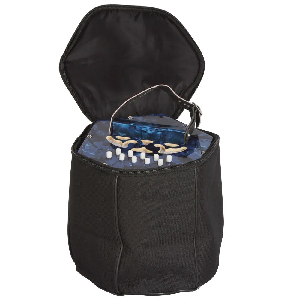 20-klávesová anglická concertina nebo carrying bag