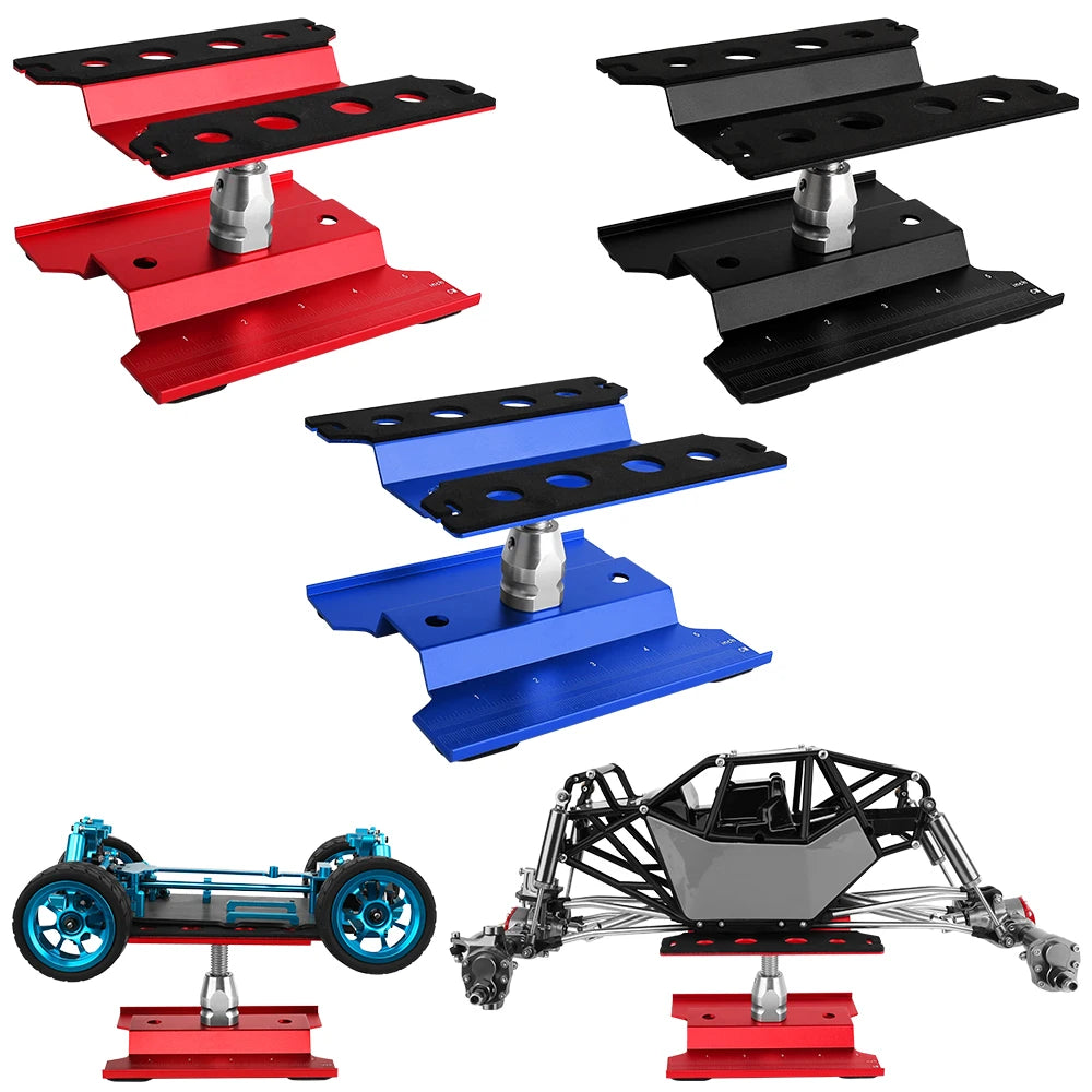 Rotating Aluminium RC Car Repair Stand, Mini & Large Options