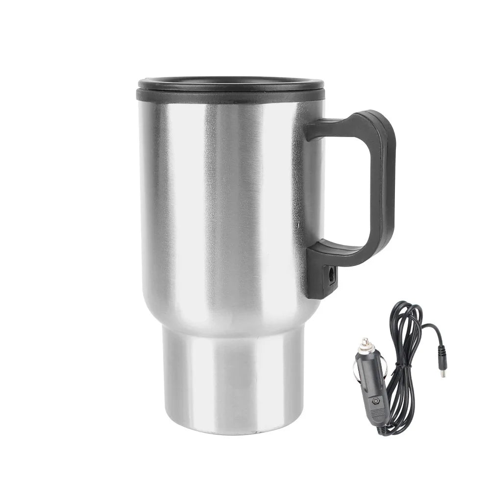 Potovalni vrček z gretjem 12 V, 450 ml