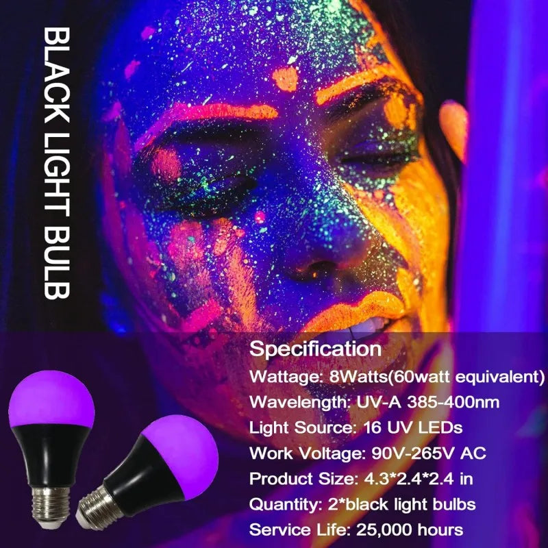 LED Blacklight Bulb for Fluorescent Displays