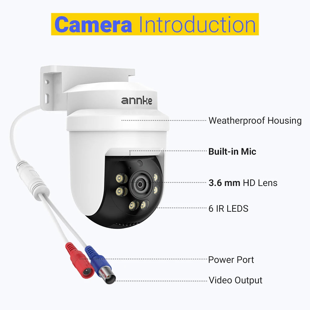 5MP TVI CCTV Dome Camera with Night Vision and Audio