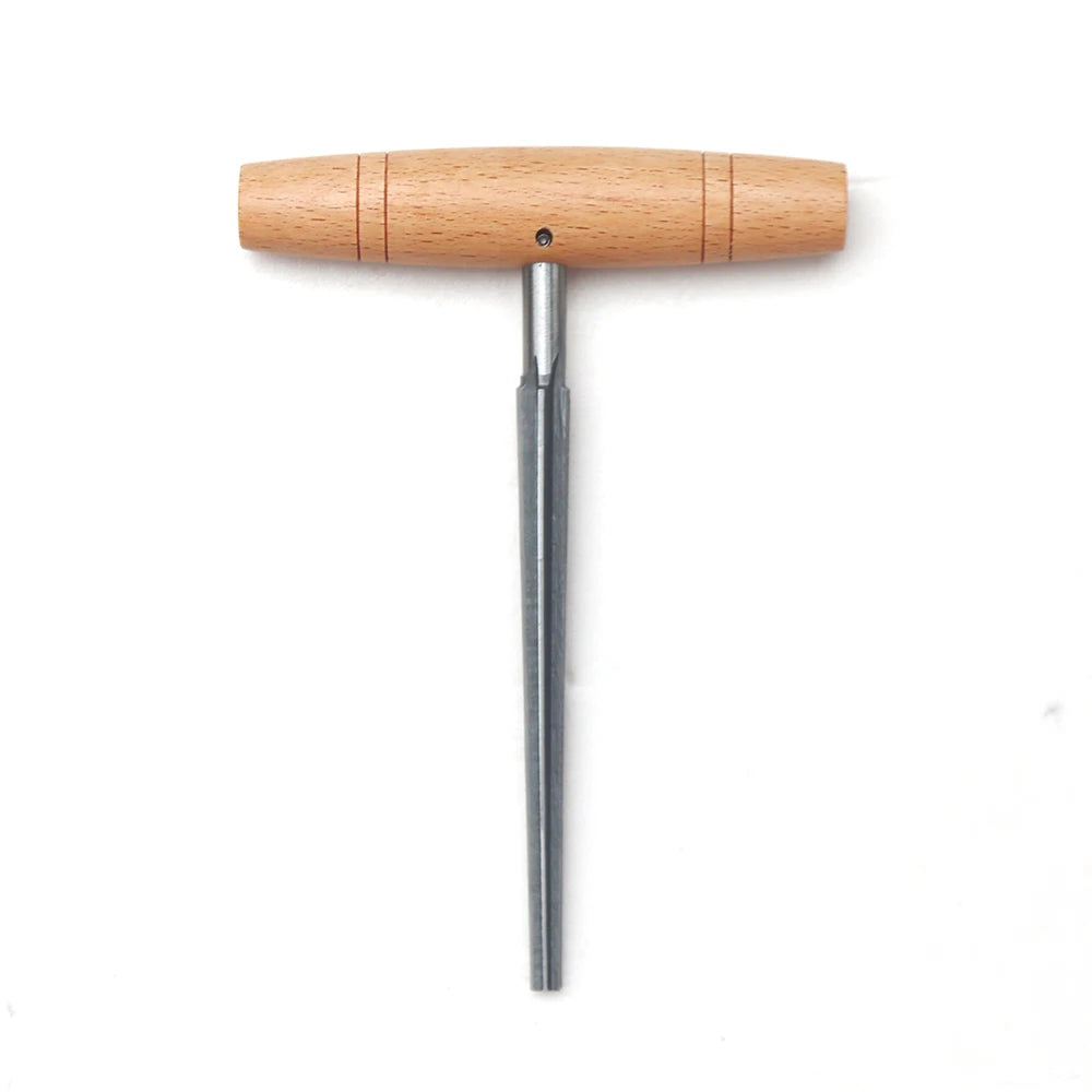 Violin Peg Hole Reamer with Wooden Handle