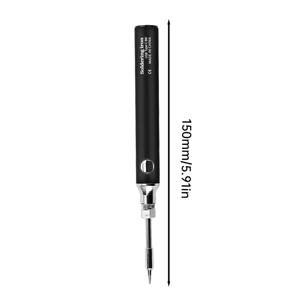 USB-C Mini Soldering Iron with Three Heat Settings